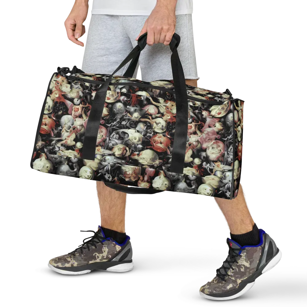 Nocturnal Oddities on Duffle Bag — Front