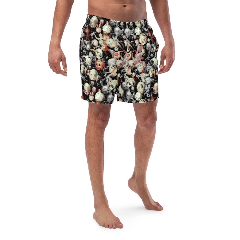 Nocturnal Oddities on Swim Trunks — Front