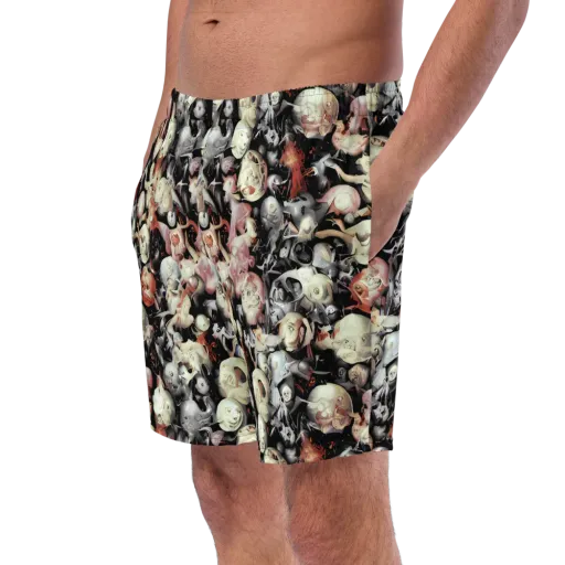 Nocturnal Oddities on a Swim Trunks