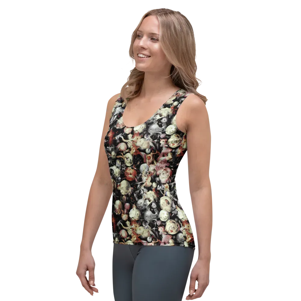 Nocturnal Oddities on Women's Tank Top — Left Front