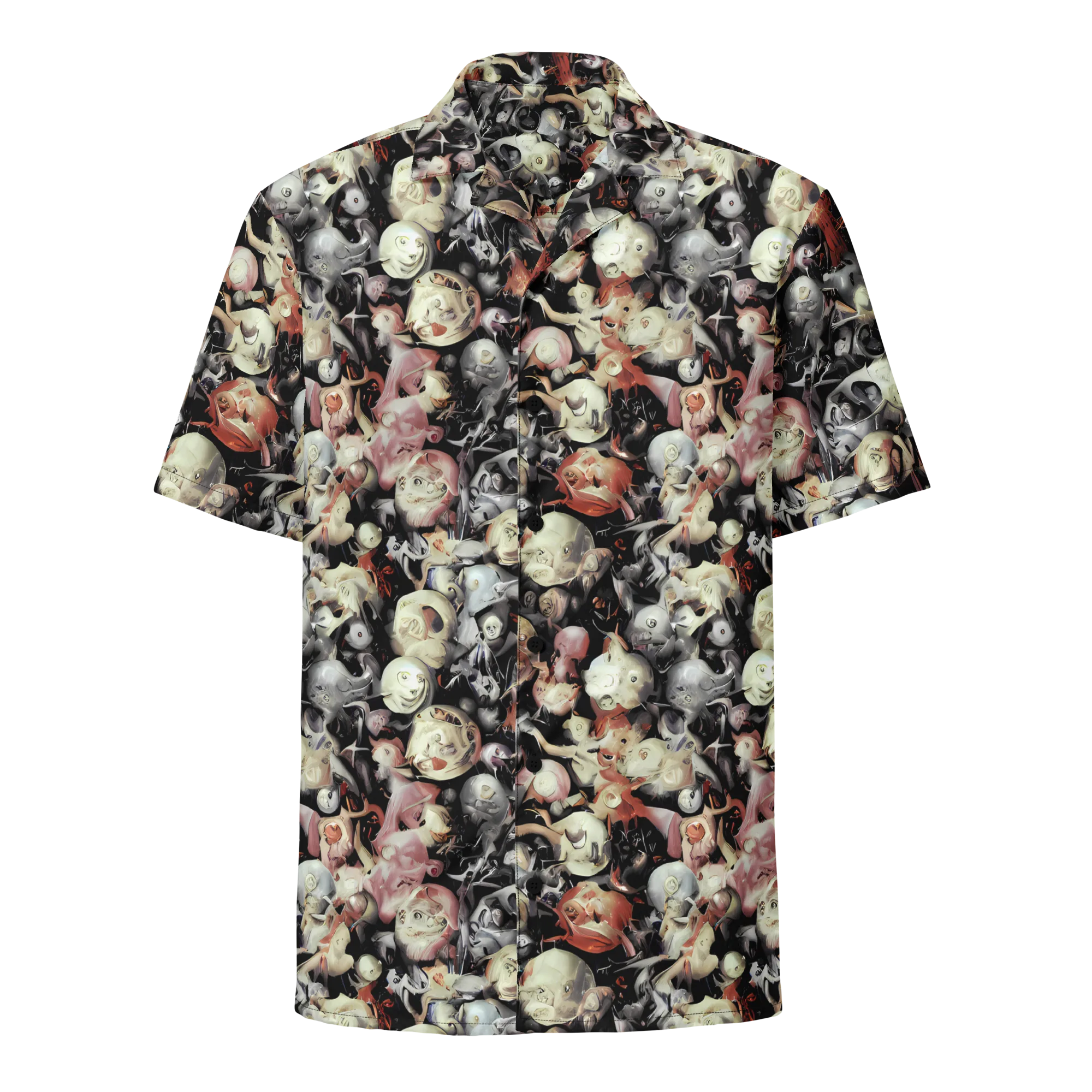 Nocturnal Oddities on Button Shirt — Front