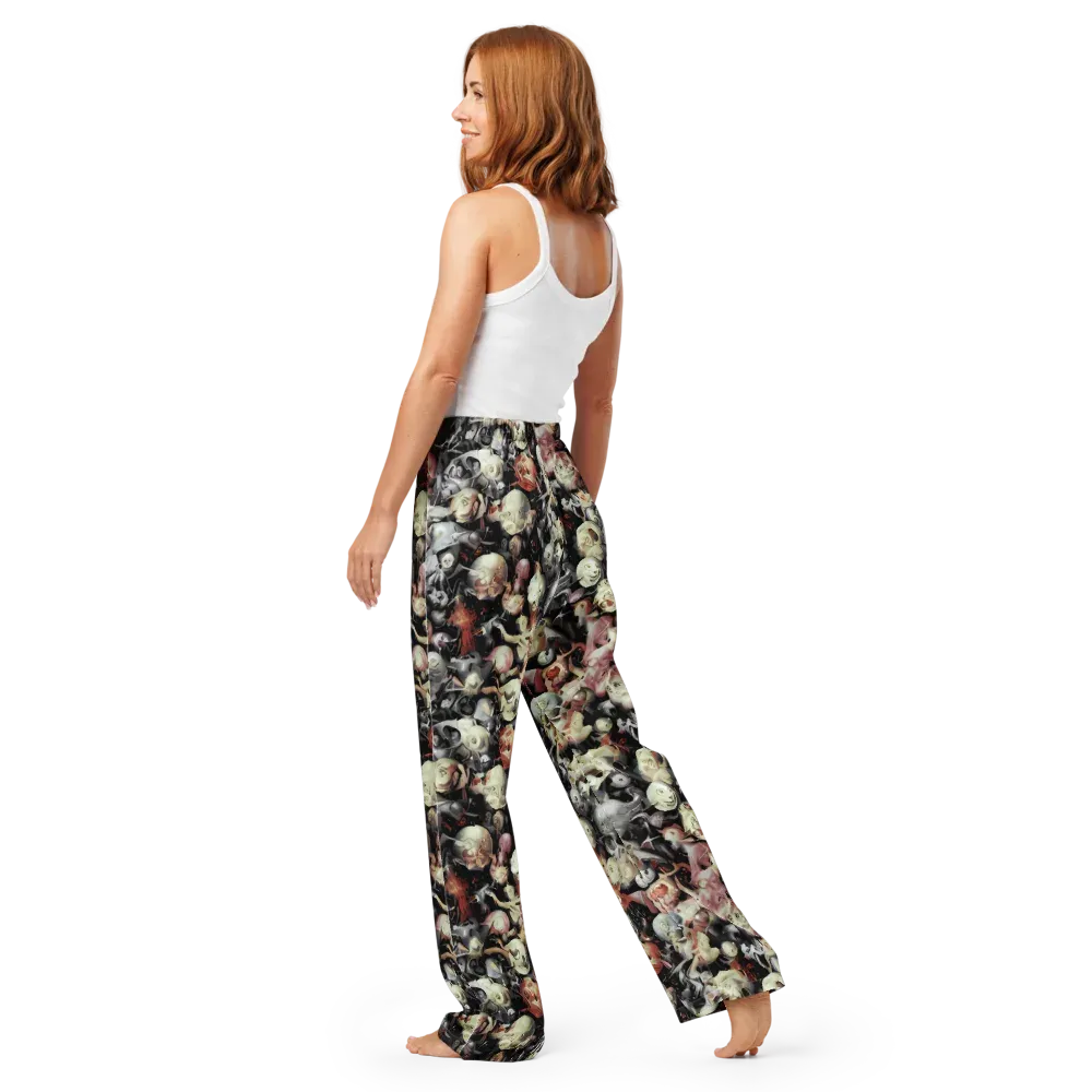 Nocturnal Oddities on Women's Pajama Pants — Back