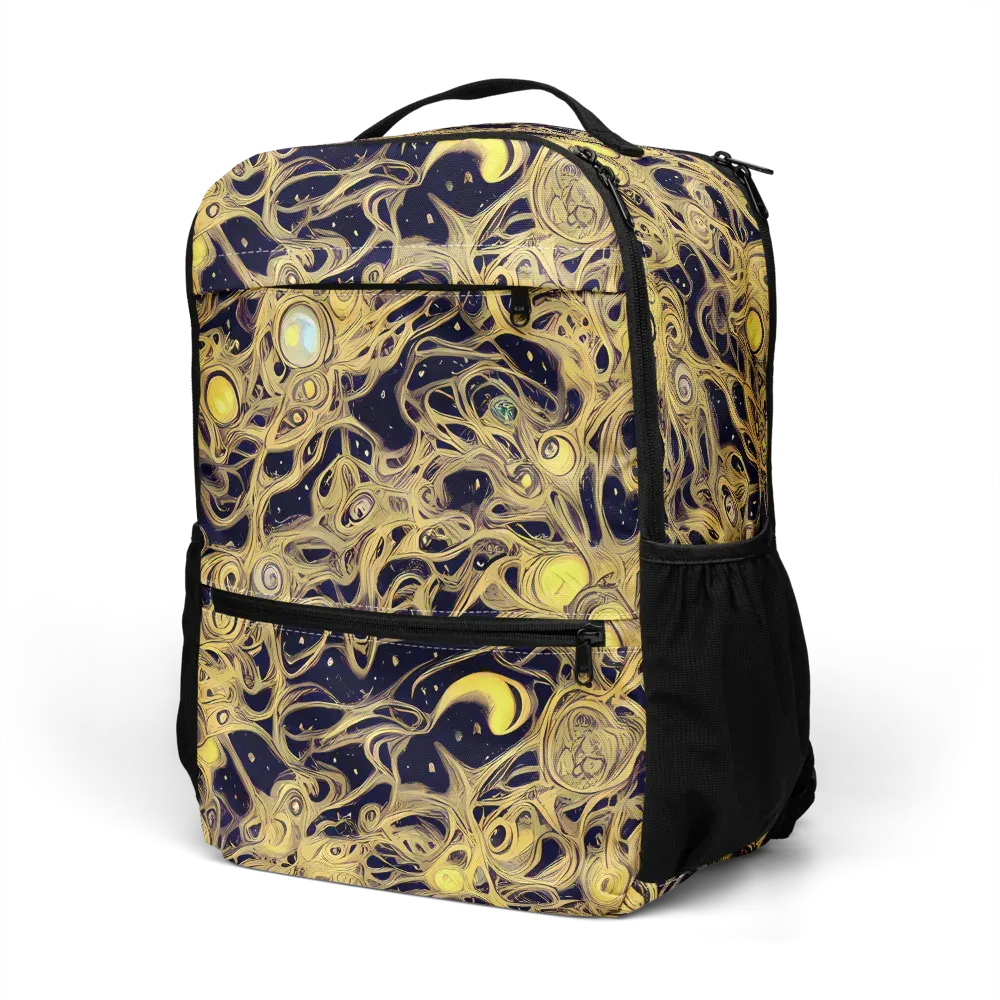 Cosmic Gilt on Utility Backpack — Left Front