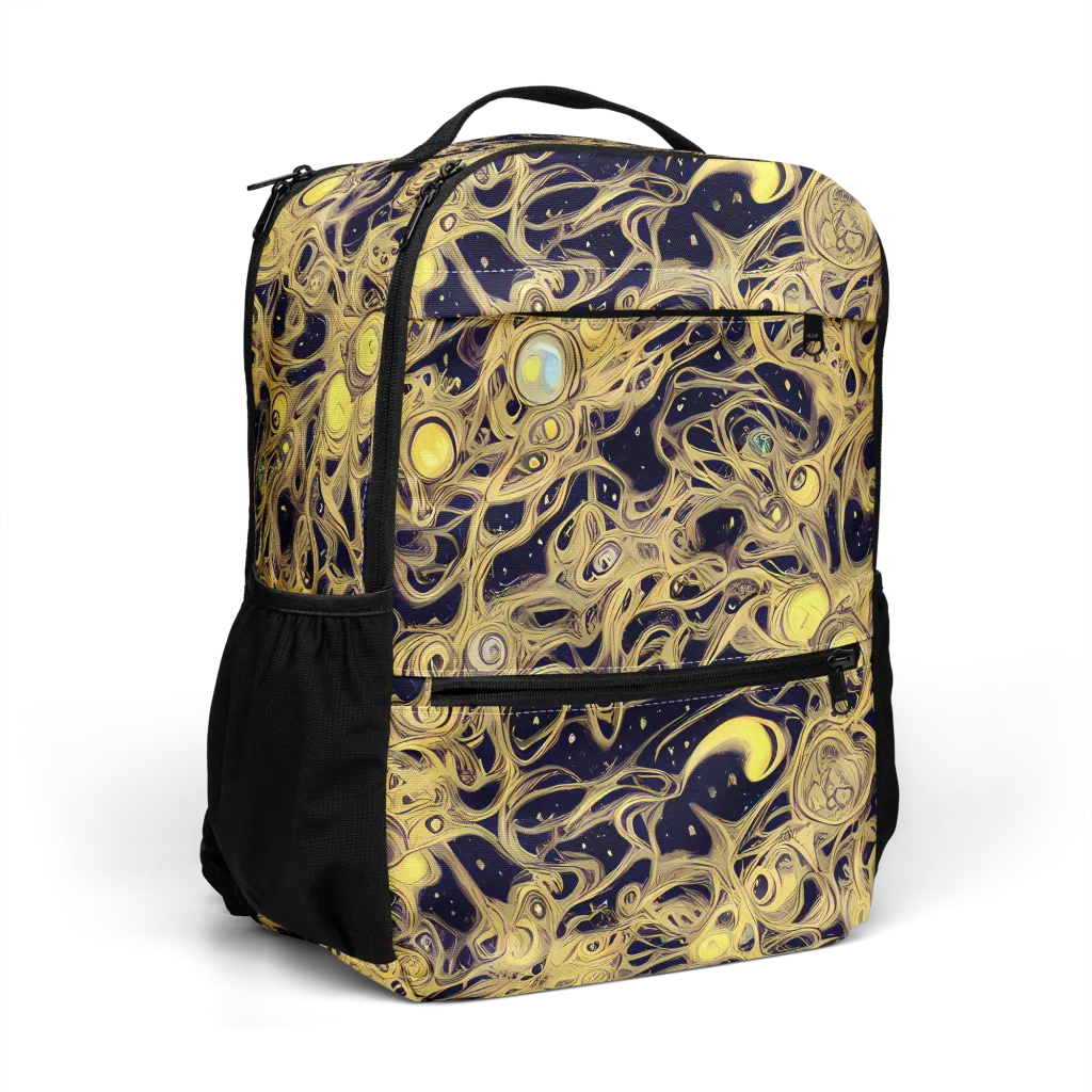 Cosmic Gilt on Utility Backpack — Right Front