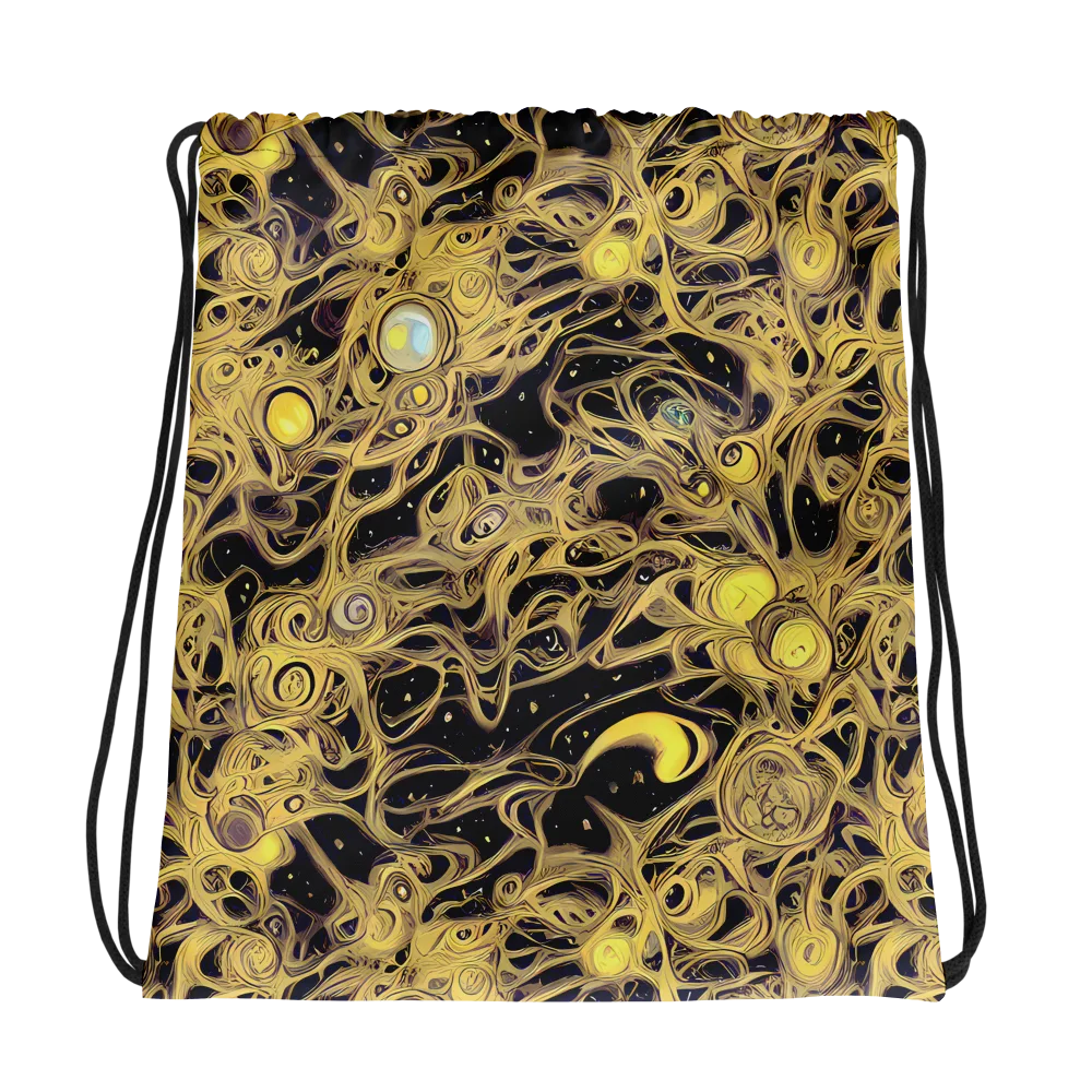 Cosmic Gilt on Drawstring Bag — Photo