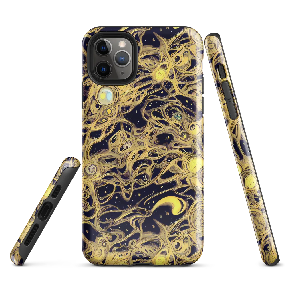 Cosmic Gilt on Tough Case for iPhone® — Front