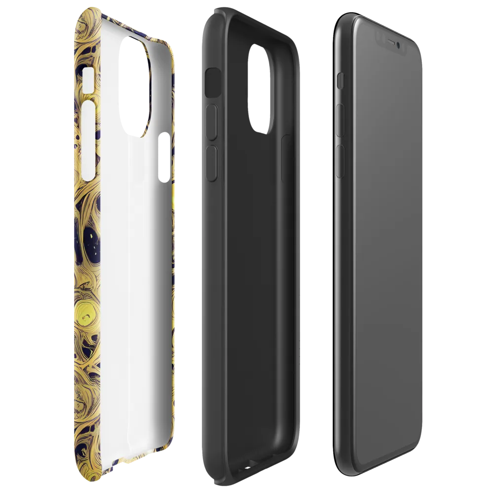 Cosmic Gilt on Tough Case for iPhone® — Right