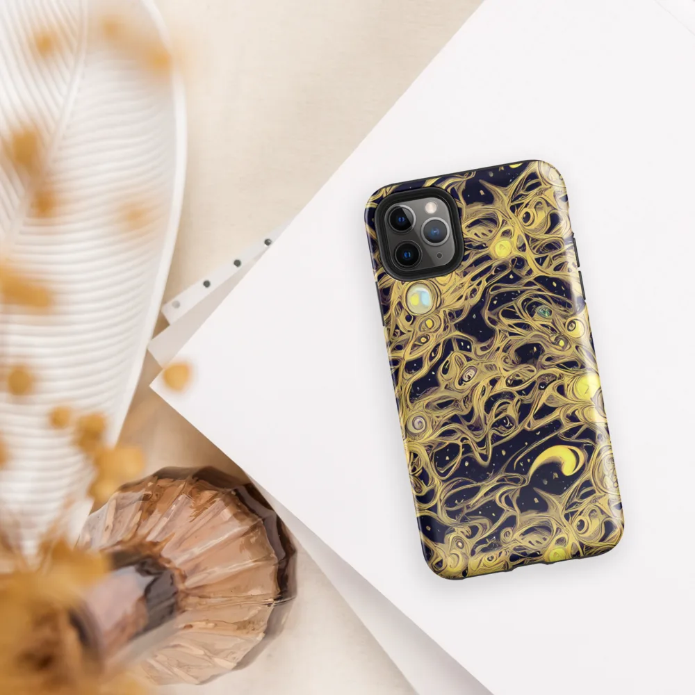 Cosmic Gilt on Tough Case for iPhone® — Front