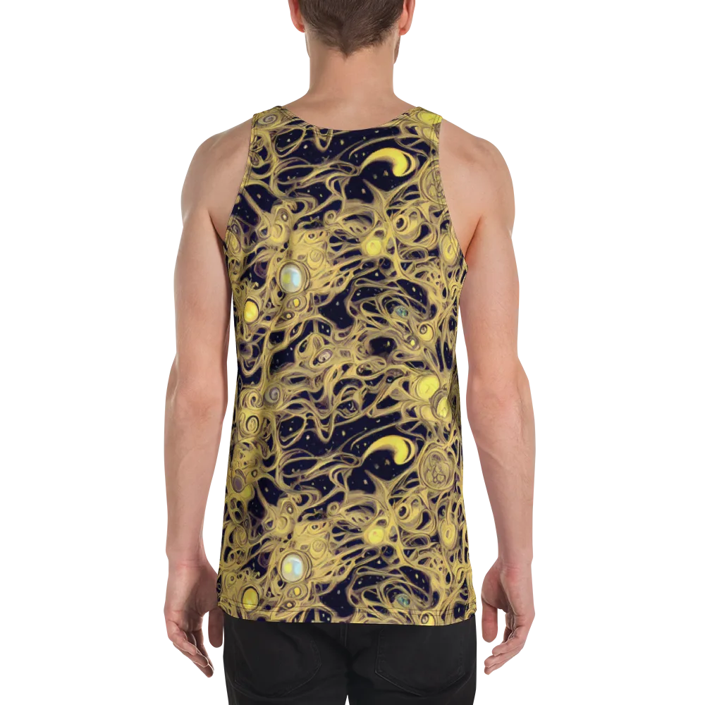 Cosmic Gilt on Men's Tank Top — Back