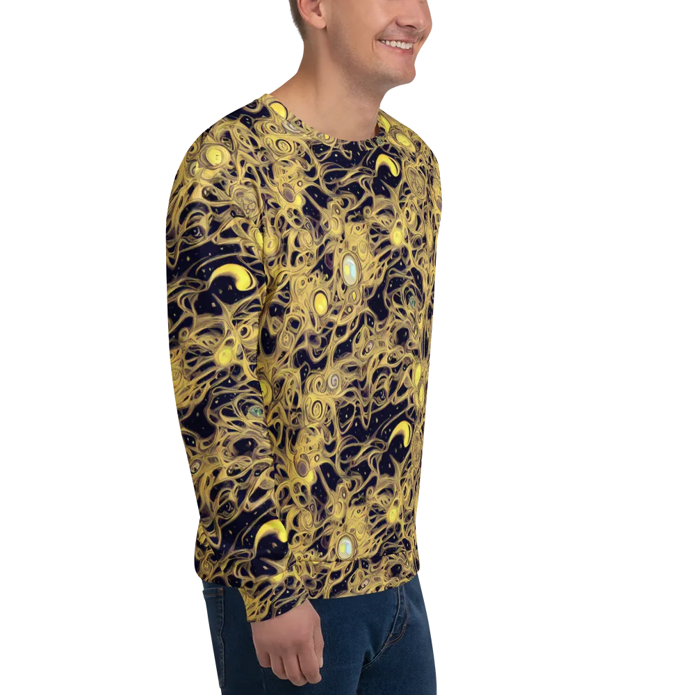 Cosmic Gilt on Sweatshirt — Right Front