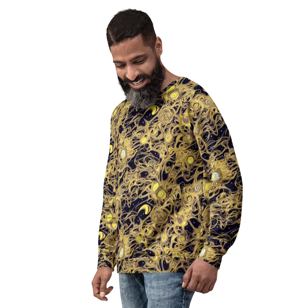 Cosmic Gilt on Sweatshirt — Left Front
