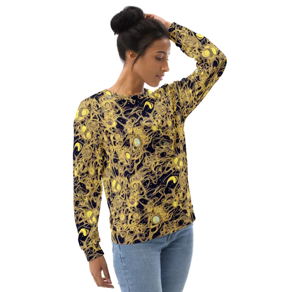 Cosmic Gilt on Sweatshirt — Right Front