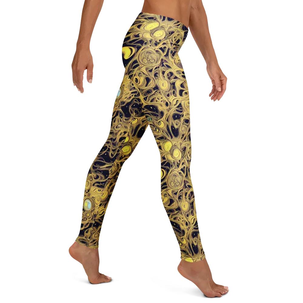 Cosmic Gilt on Leggings — Right