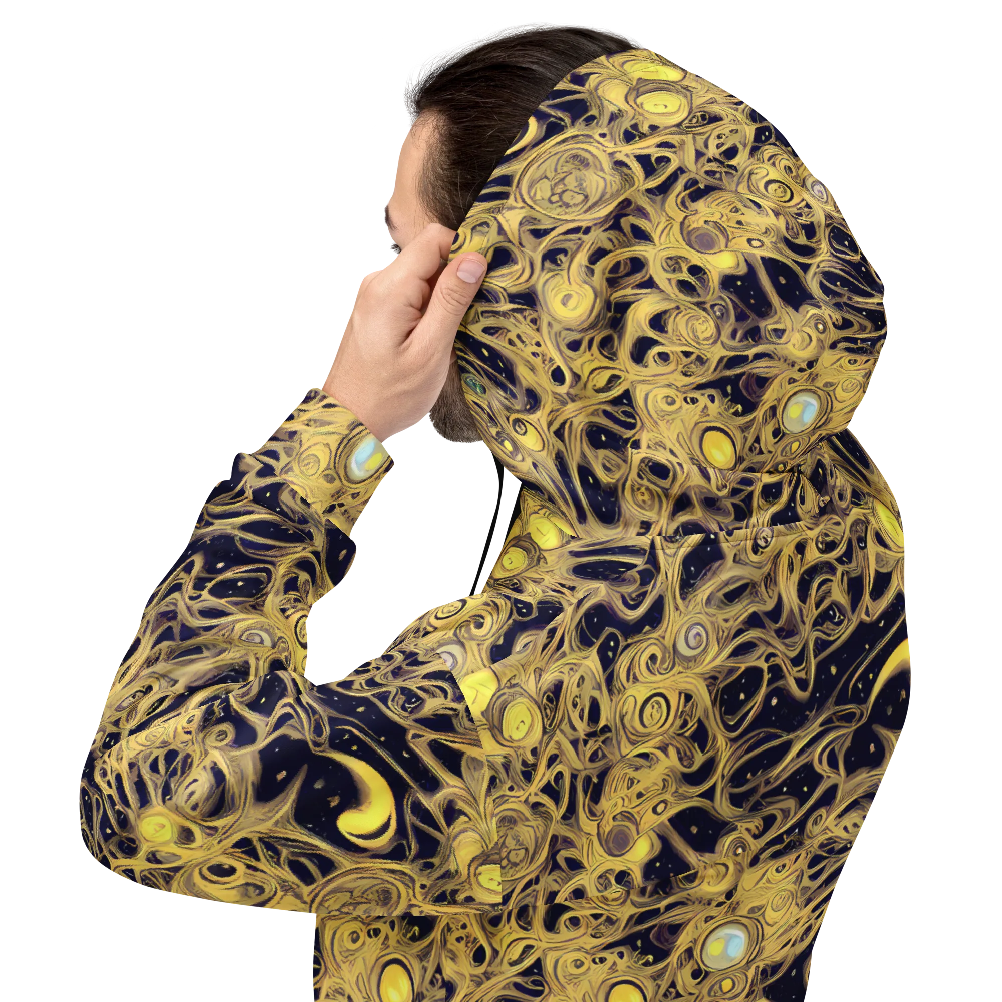 Cosmic Gilt on Hoodie — Back