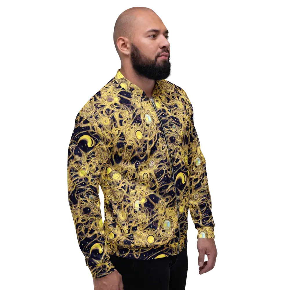 Cosmic Gilt on Bomber Jacket — Right