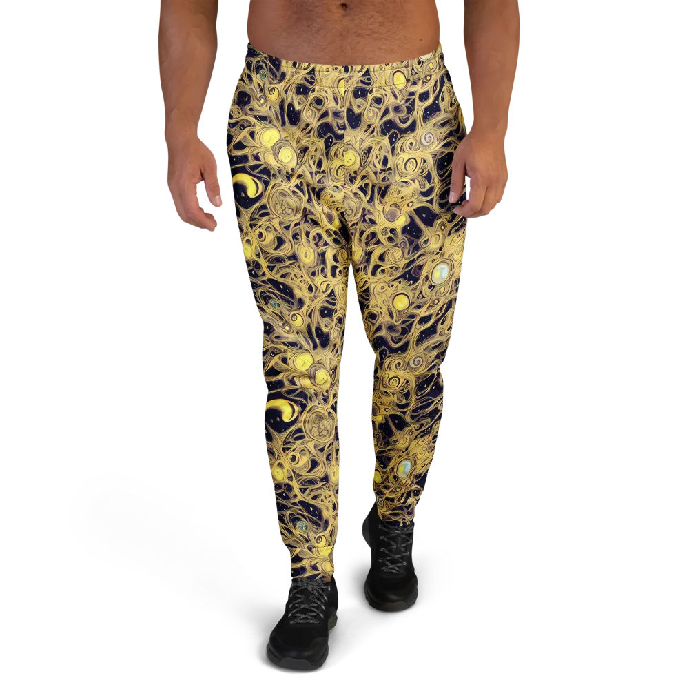 Cosmic Gilt on Men's Joggers — Front