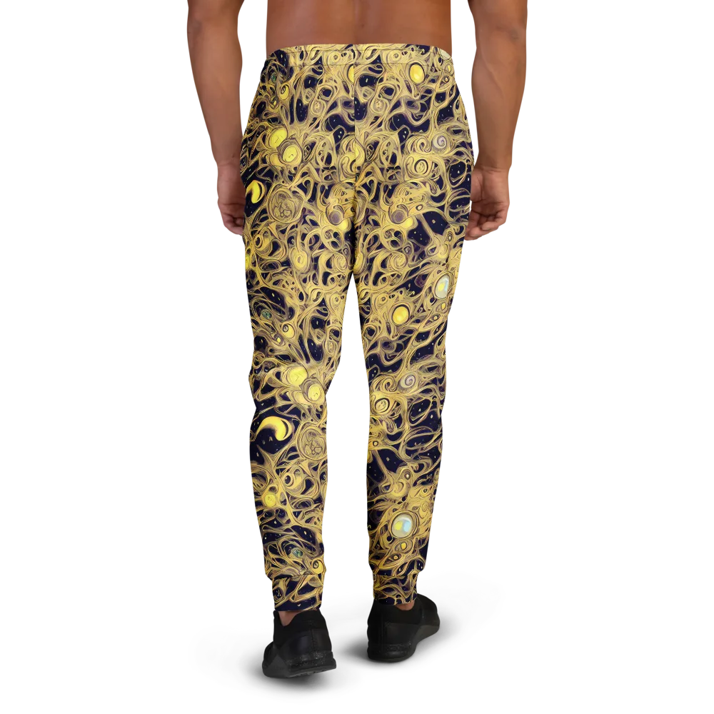 Cosmic Gilt on Men's Joggers — Back