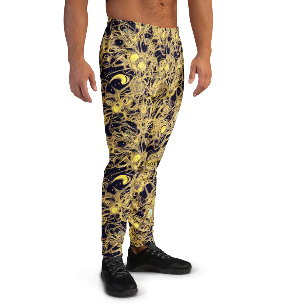 Cosmic Gilt on Men's Joggers — Right
