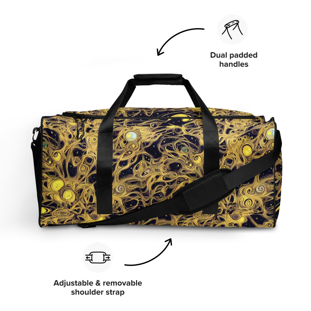 Cosmic Gilt on Duffle Bag — Front