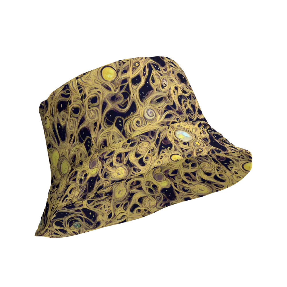 Cosmic Gilt on Reversible Bucket Hat — Product details Outside