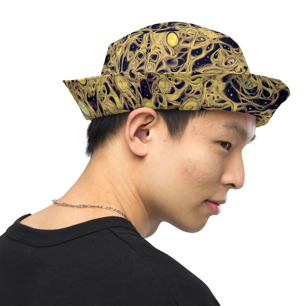 Cosmic Gilt on Reversible Bucket Hat — Right Outside