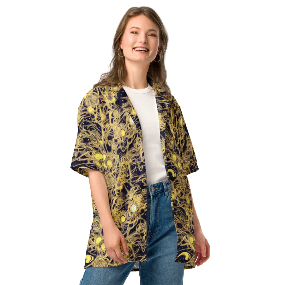 Cosmic Gilt on Button Shirt — Front