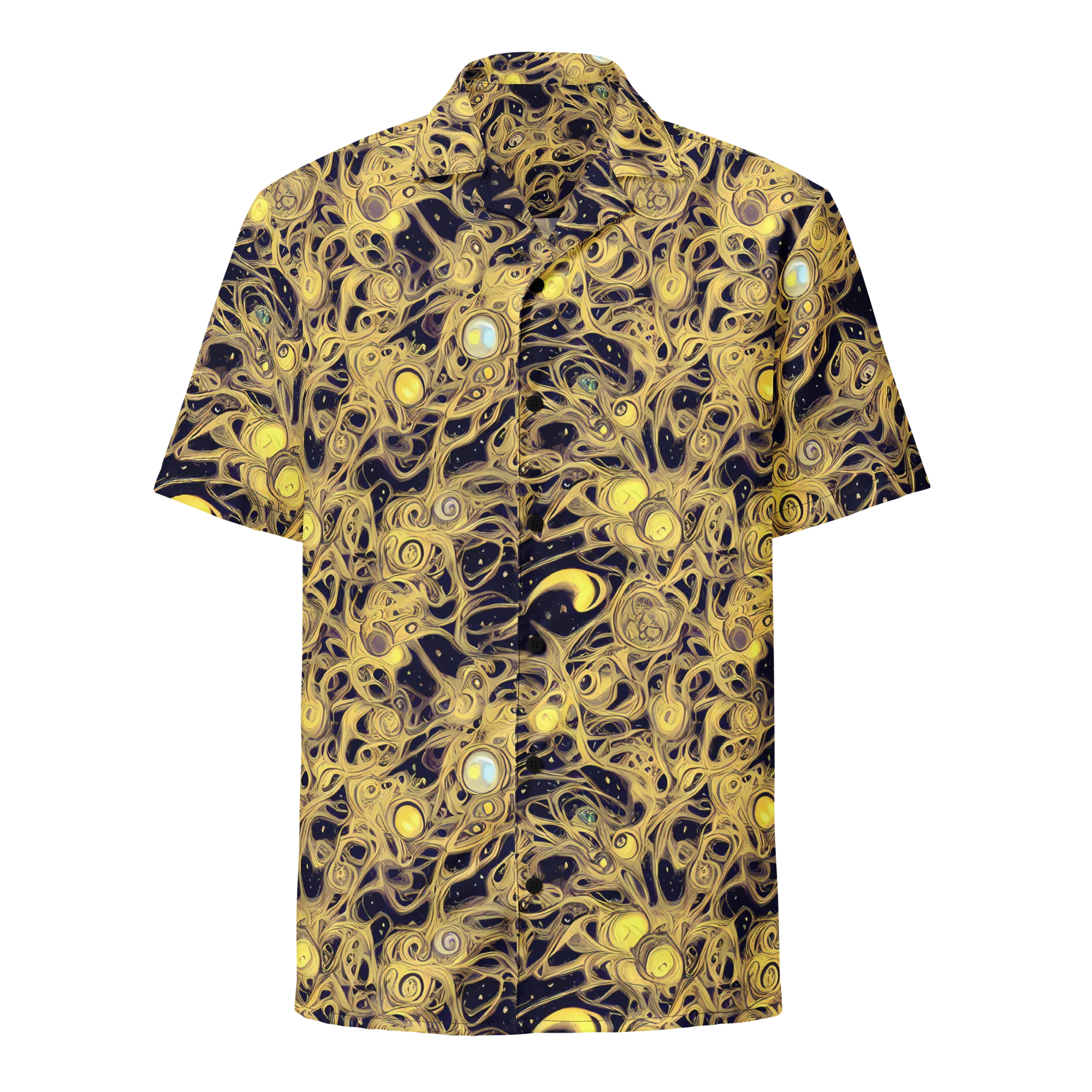 Cosmic Gilt on Button Shirt — Front