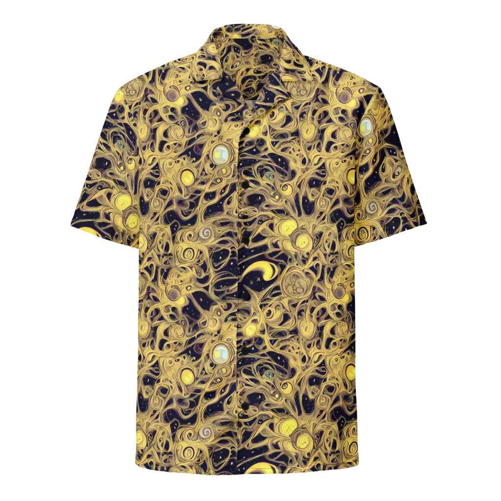 Cosmic Gilt on Button Shirt — Front