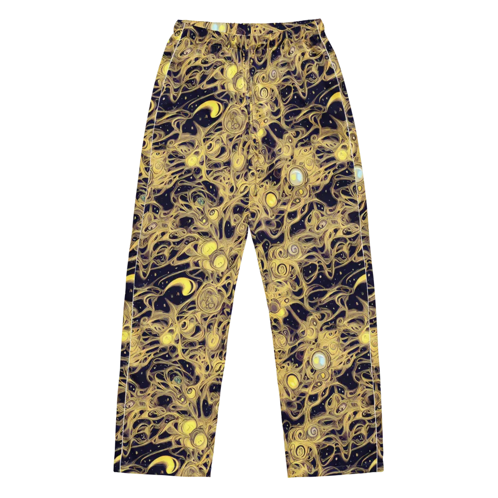 Cosmic Gilt on Women's Pajama Pants — Front