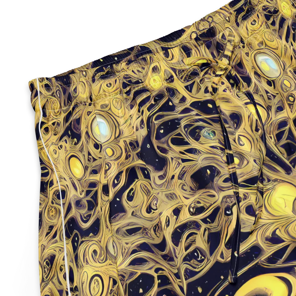 Cosmic Gilt on Women's Pajama Shorts — Product details