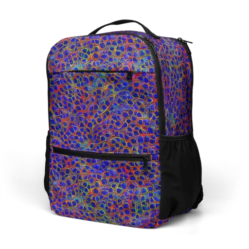 Sonic Mosaic on a Utility Backpack