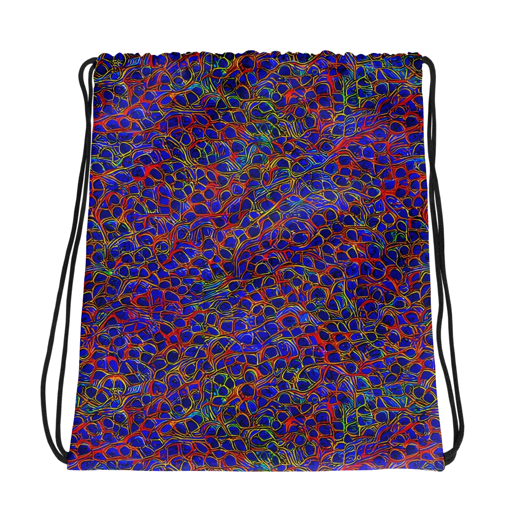 Sonic Mosaic on Drawstring Bag — Photo