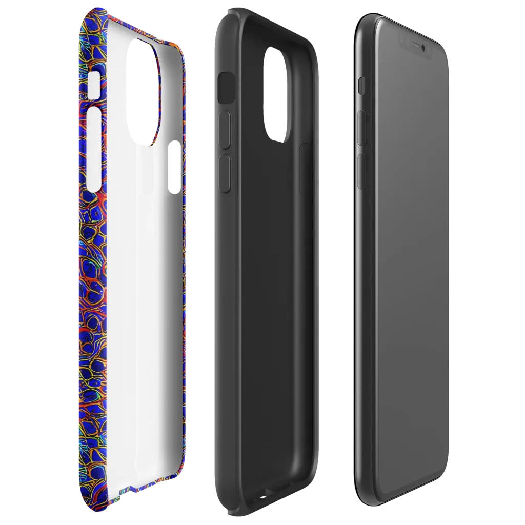 Sonic Mosaic on Tough Case for iPhone® — Right