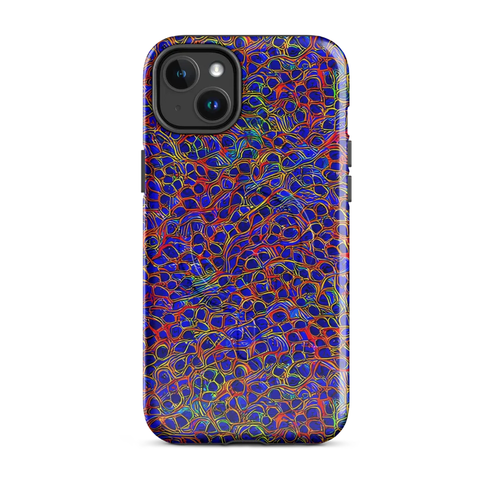 Sonic Mosaic on MagSafe Tough Case for iPhone® — Front