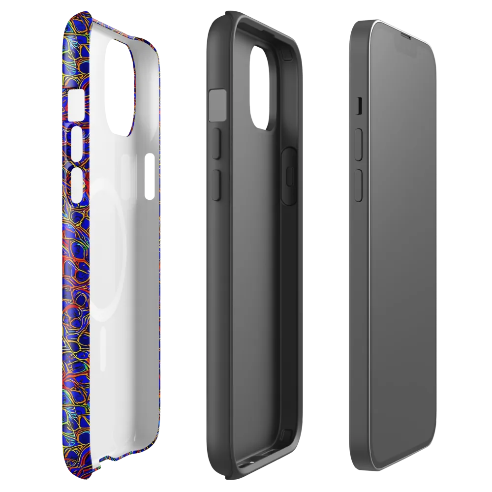 Sonic Mosaic on MagSafe Tough Case for iPhone® — Front