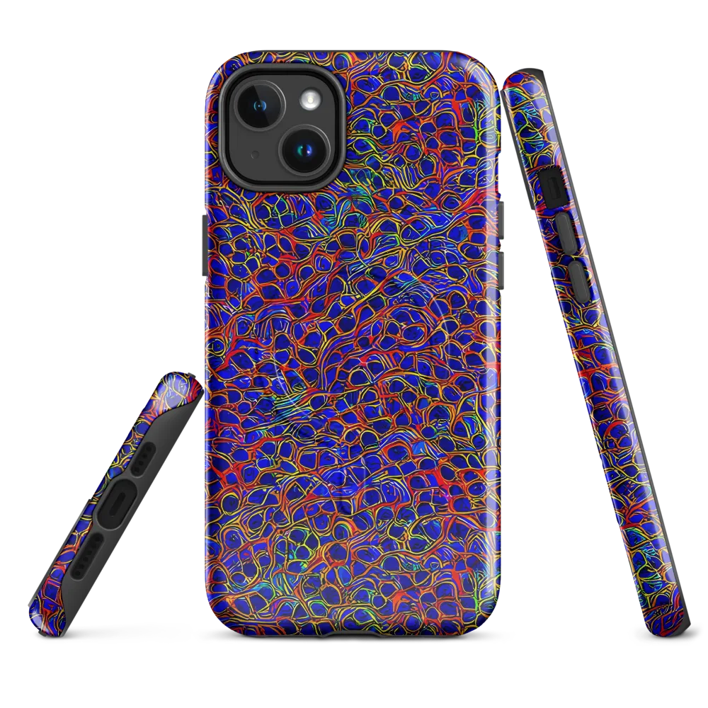 Sonic Mosaic on MagSafe Tough Case for iPhone® — Front