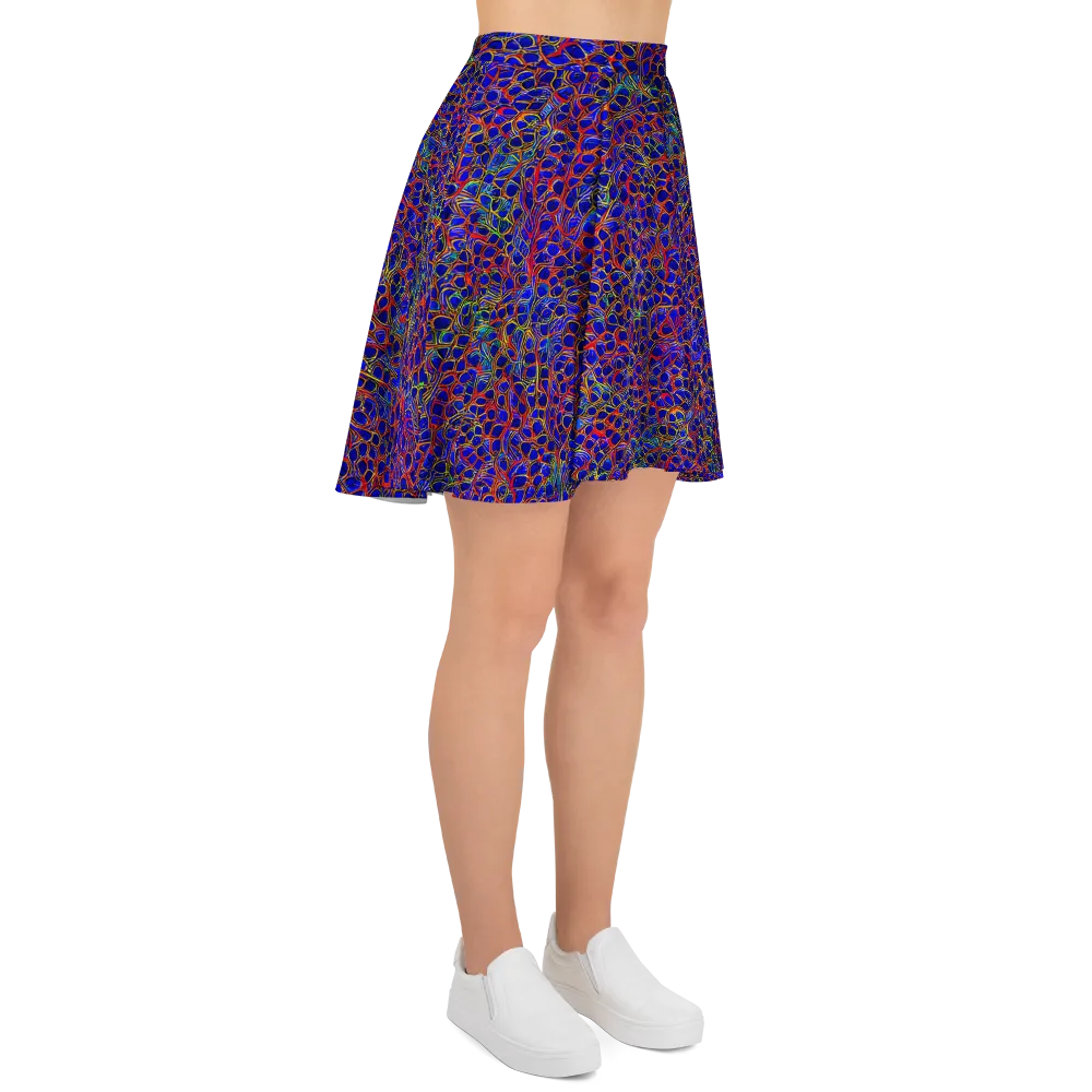 Sonic Mosaic on Skater Skirt — Right