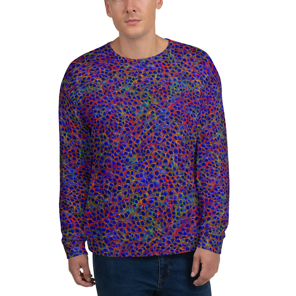 Sonic Mosaic on Sweatshirt — Front