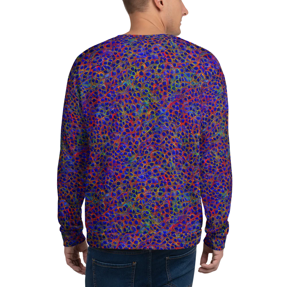 Sonic Mosaic on Sweatshirt — Back