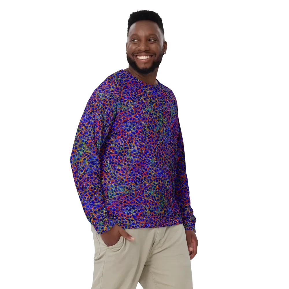 Sonic Mosaic on Sweatshirt — Front