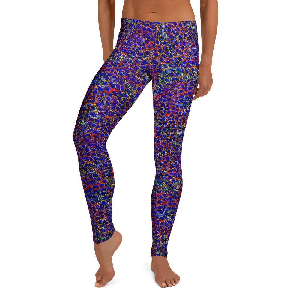 Sonic Mosaic on Leggings — Front