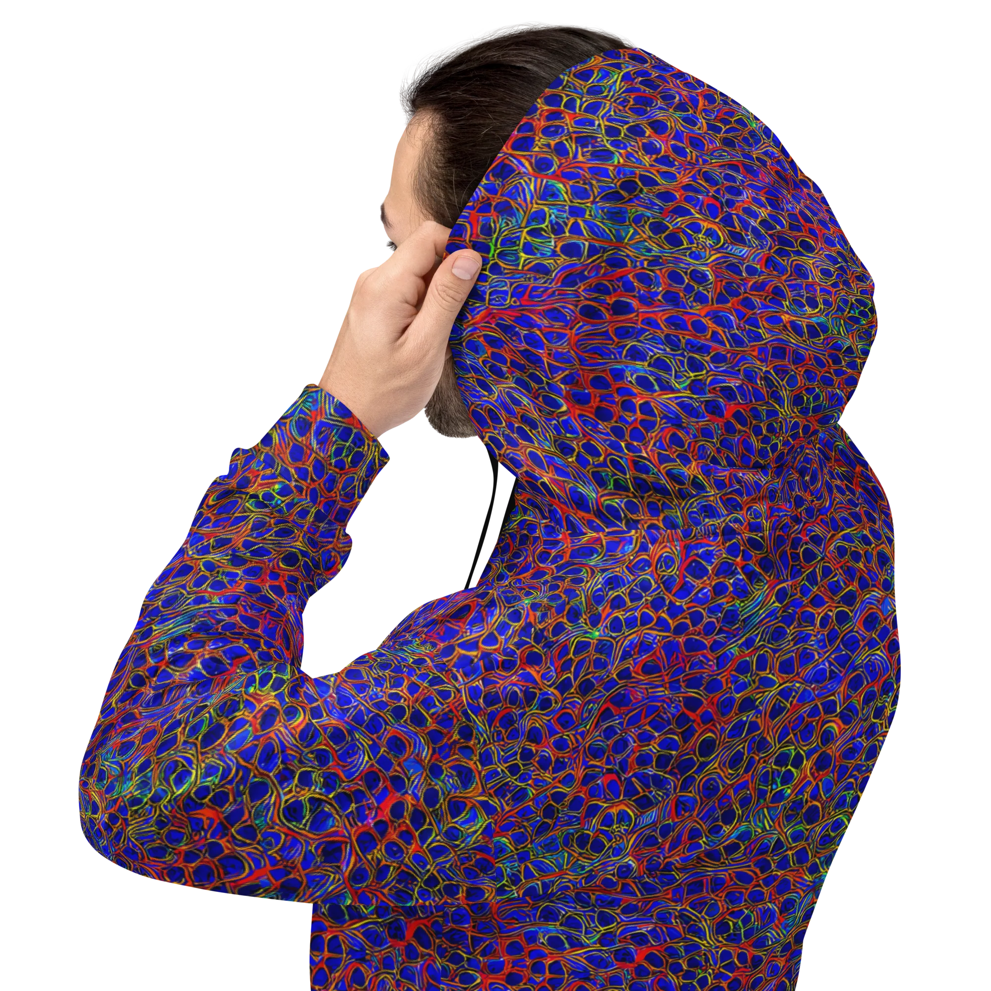 Sonic Mosaic on Hoodie — Back