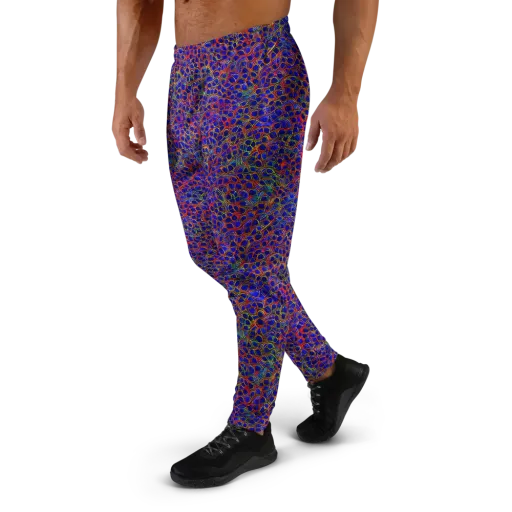 Sonic Mosaic on a Men's Joggers