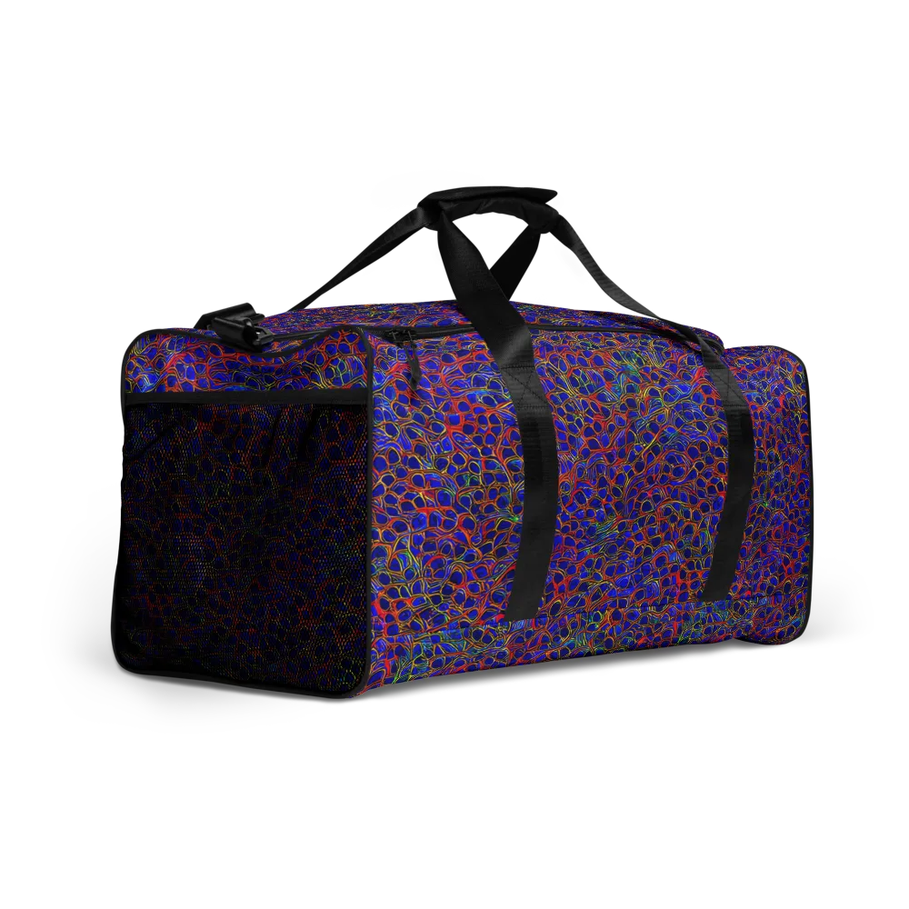 Sonic Mosaic on Duffle Bag — Right Front