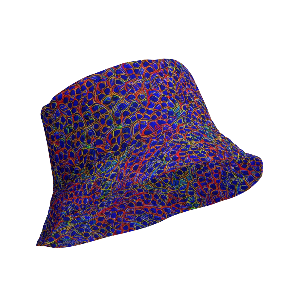 Sonic Mosaic on Reversible Bucket Hat — Product details Outside