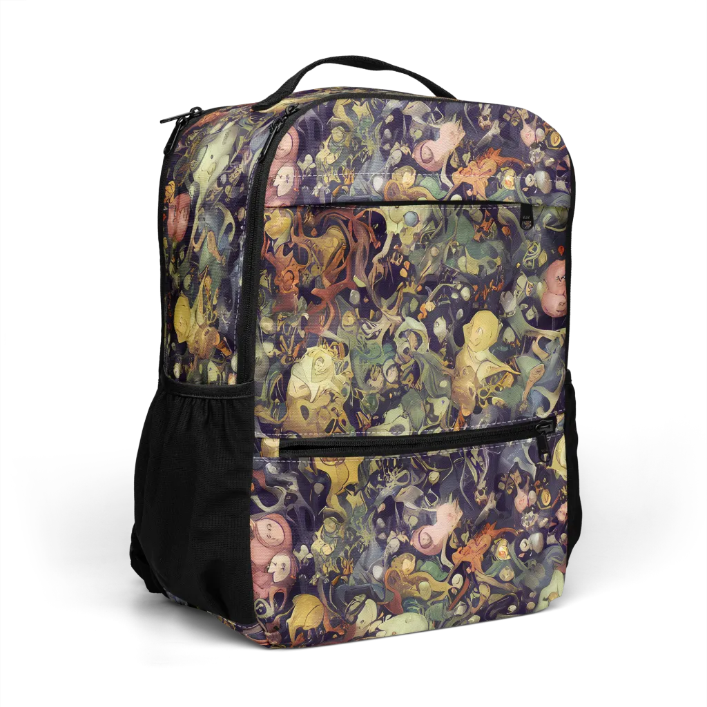 Gloom Garden on Utility Backpack — Right Front