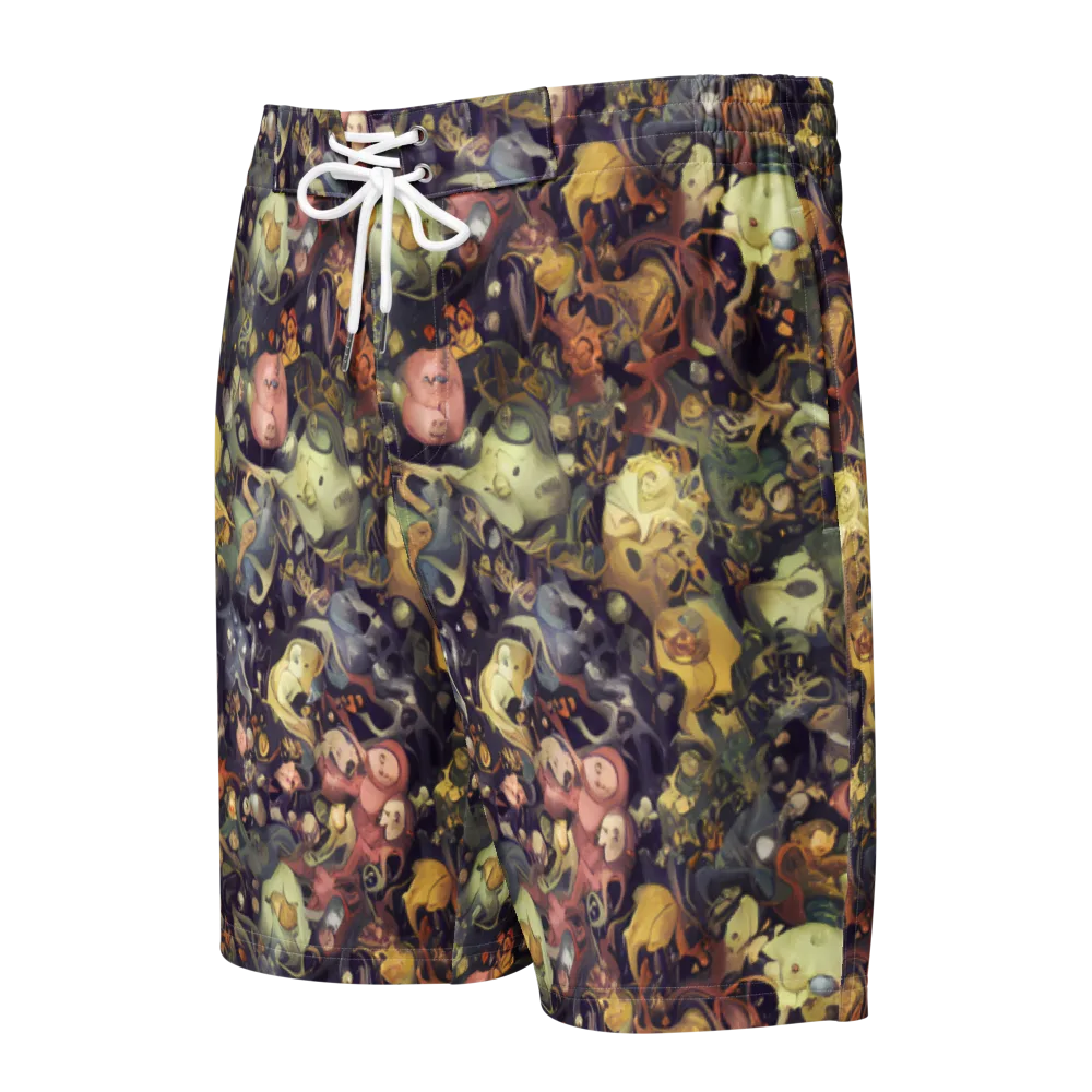 Gloom Garden on Men's Board Shorts — Front