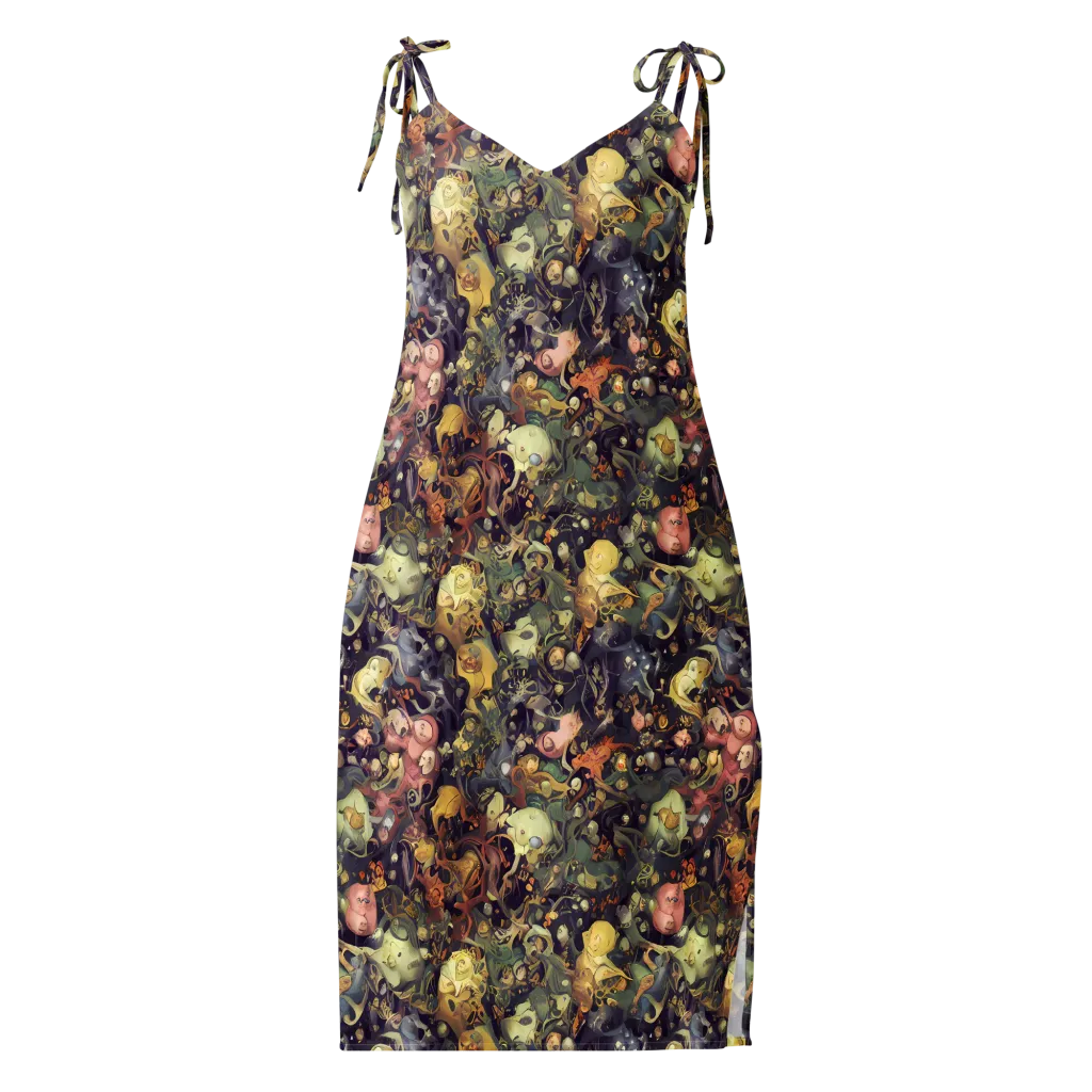 Gloom Garden on Slip Dress — Front