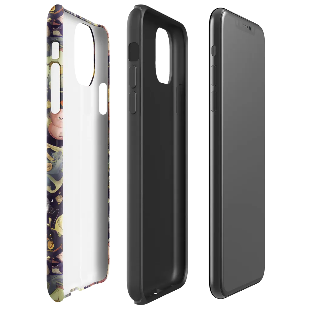 Gloom Garden on Tough Case for iPhone® — Right