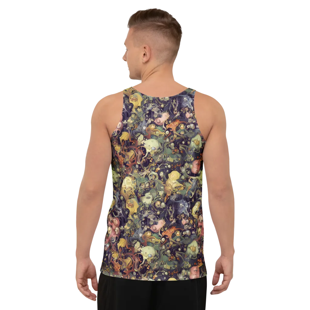 Gloom Garden on Men's Tank Top — Back